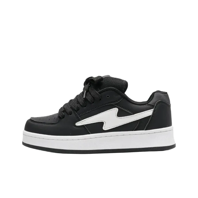 T628 Puffy Shoes Cushioned Wear-Resistant Lightweight Breathable Slip-Resistant Low-Top Skateboard Shoes Unisex-79
