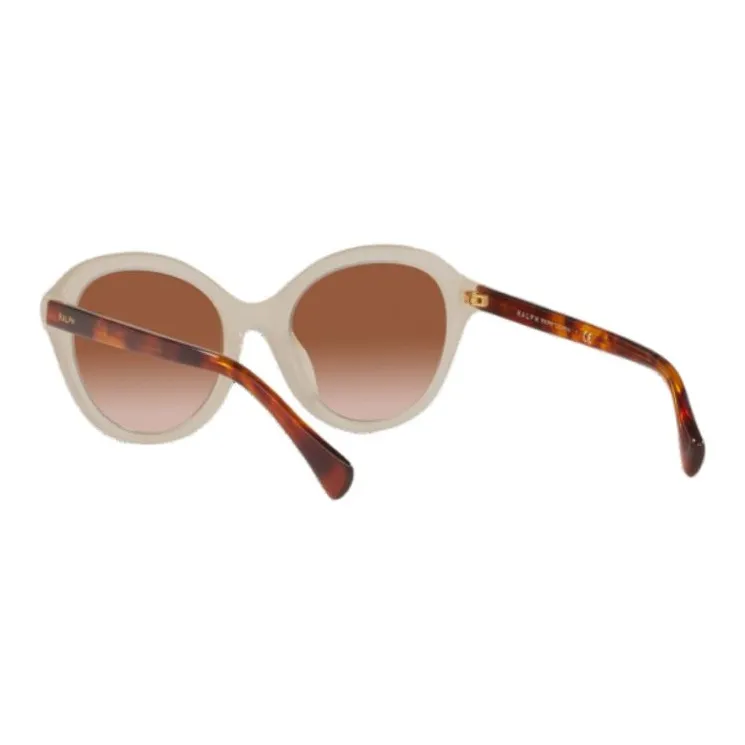 Polo Ralph Lauren Acetate Irregular Shape Sunglasses Women's Tortoiseshell-3