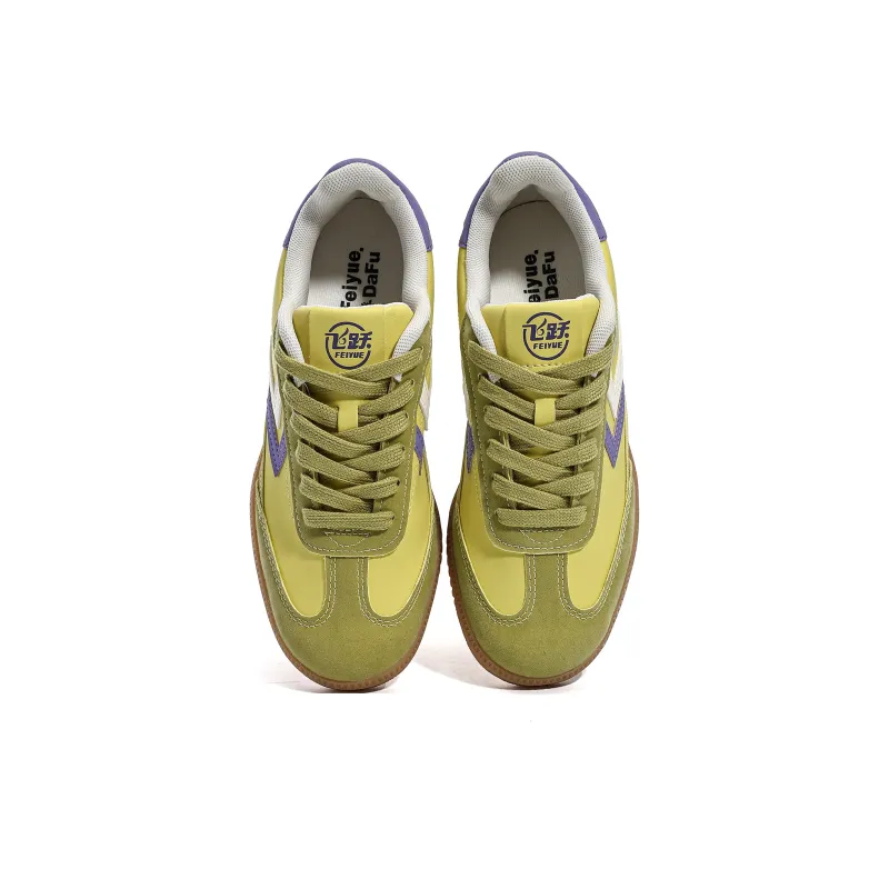 Dafu leaps forward Skateboard Shoes Unisex Low Top Ancora Red/Blue/Brown/Khaki/Orange/Ginger Yellow-24