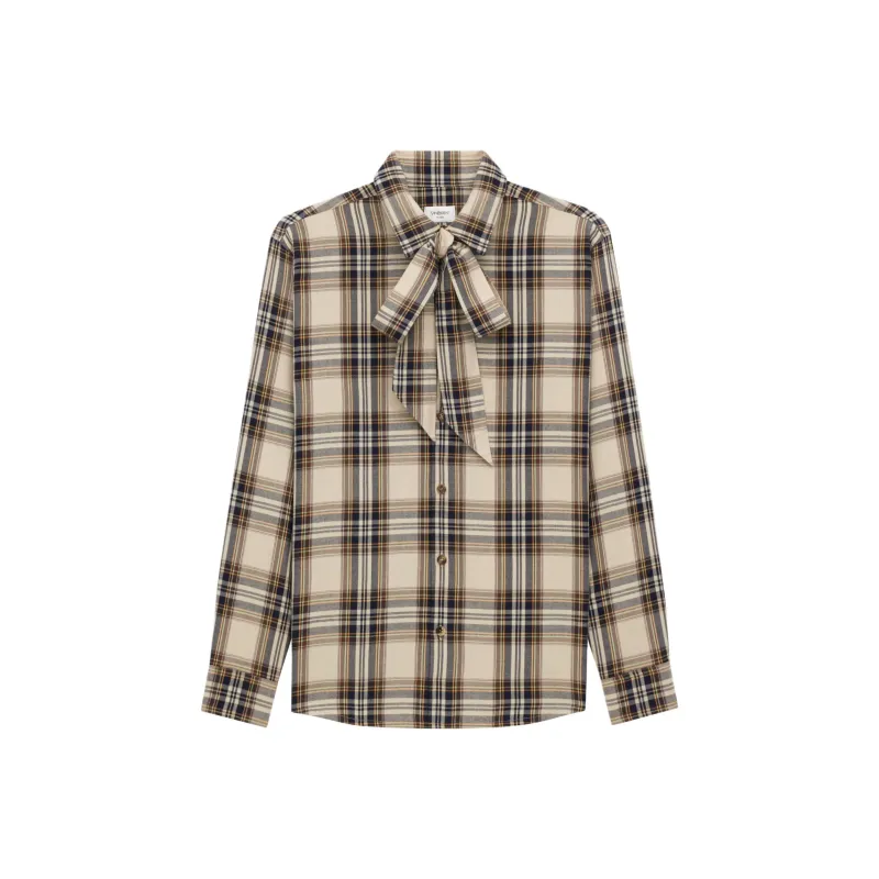 SAINT LAURENT Shirt Women's Brown-0