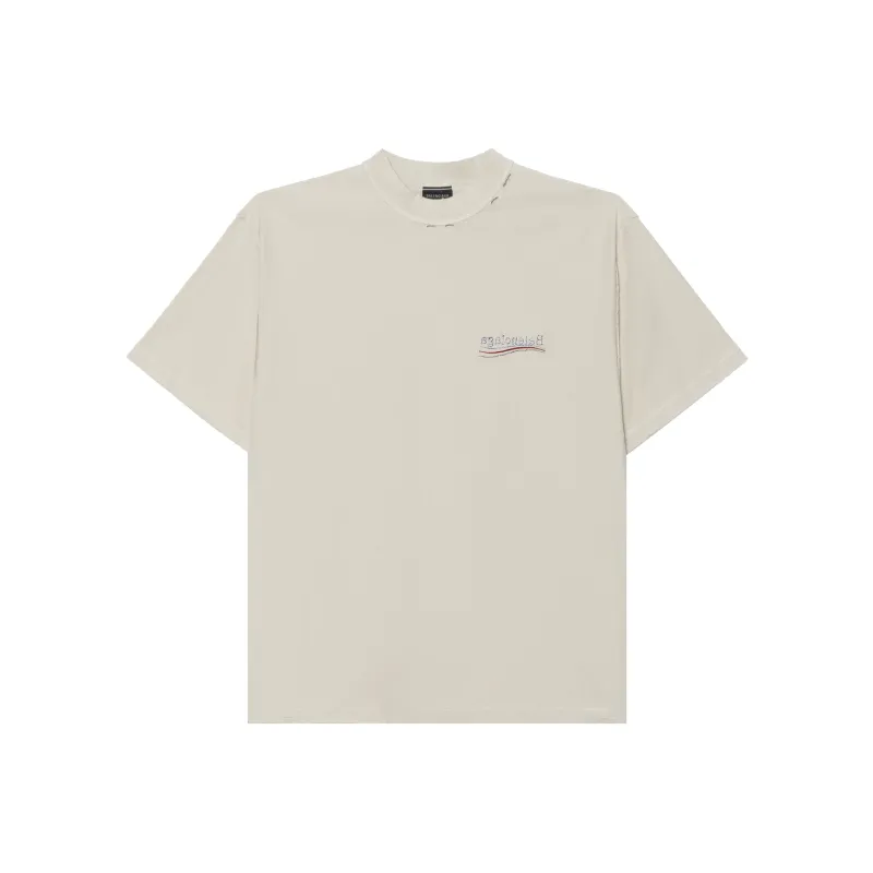Balenciaga SS25 T Shirt Men's Beige-0
