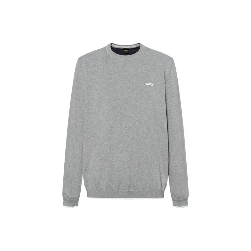HUGO BOSS SS23 Sweater Men's Gray-0