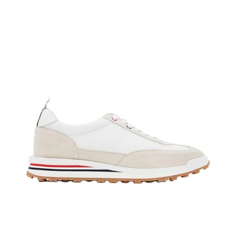 THOM BROWNE Low-top Panelled Sneakers-1