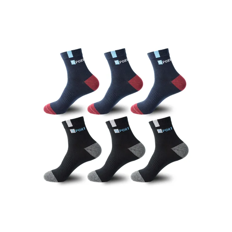 Lanza Mid-Calf Socks Men's 6 Pack-63