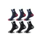 [3 Navy Blue 3 Black]·100% cotton Odor-Resistant