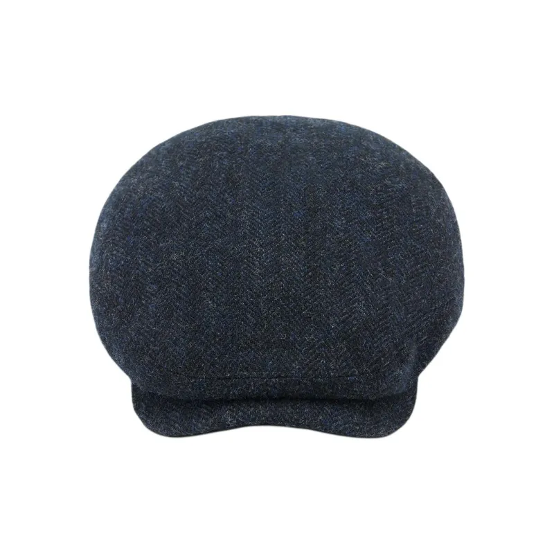 STETSON Wool Cotton Berets Unisex Navy-1