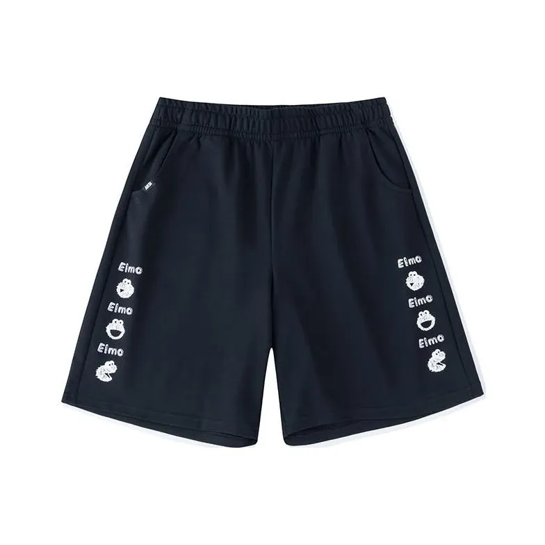 Anta x ZHIMAJIE,LIANMINGKUAN Life Collection Casual Shorts Women's Basic Black-0