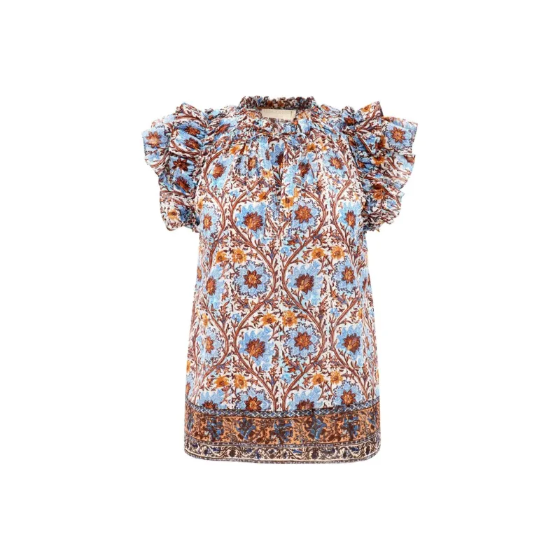 Ulla Johnson Fleur Floral-print Top-0