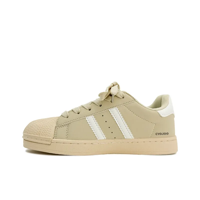 CVOJOO Shell Head Anti Slip Wear Resistant Low Top Skateboard Shoes Unisex Couple's-12