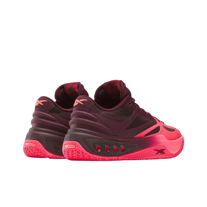 Angel Reese x Reebok Engine A Abrasion Resistant Low Top Basketball Shoes Unisex Black Pink-3