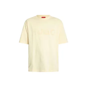 HUGO BOSS T Shirt Men's Beige Yellow