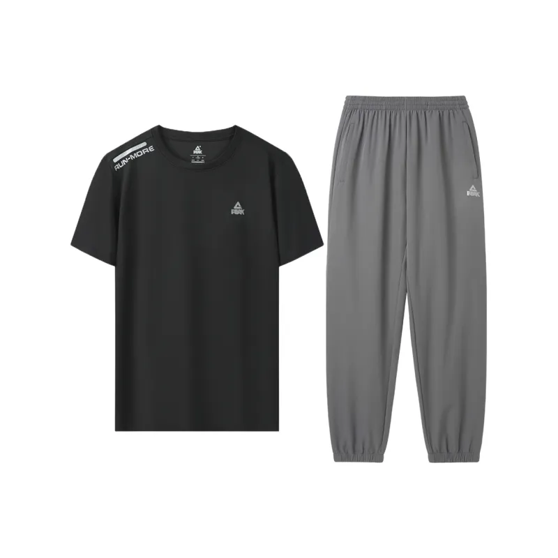 PEAK RIGHT Series Casual Sportswear Unisex Black-11