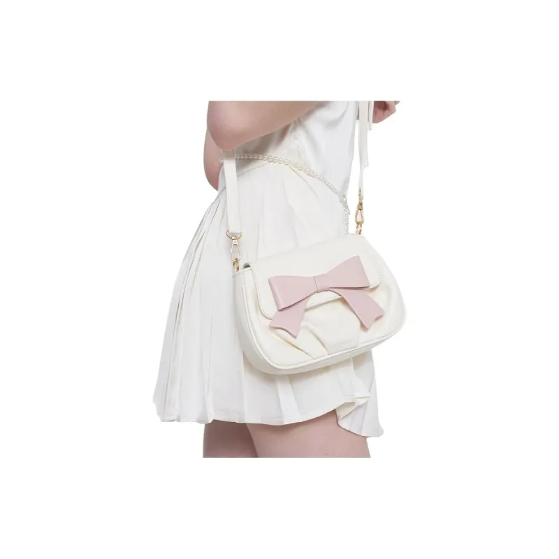 Bywhich PU Cloud Bag, Shoulder Bag Regular Women's White-2