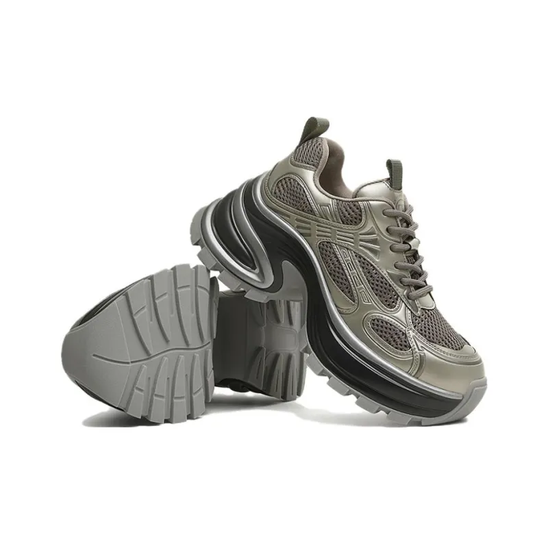 Tata Interstellar Galaxy Cushioning, Lightweight, Breathable Low Top Chunky Sneakers Women's-9