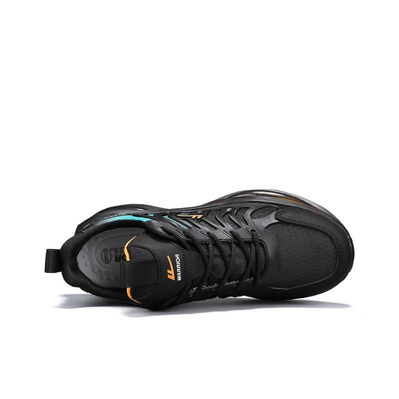 WARRIOR Running Shoes Men Low Top Orange-2