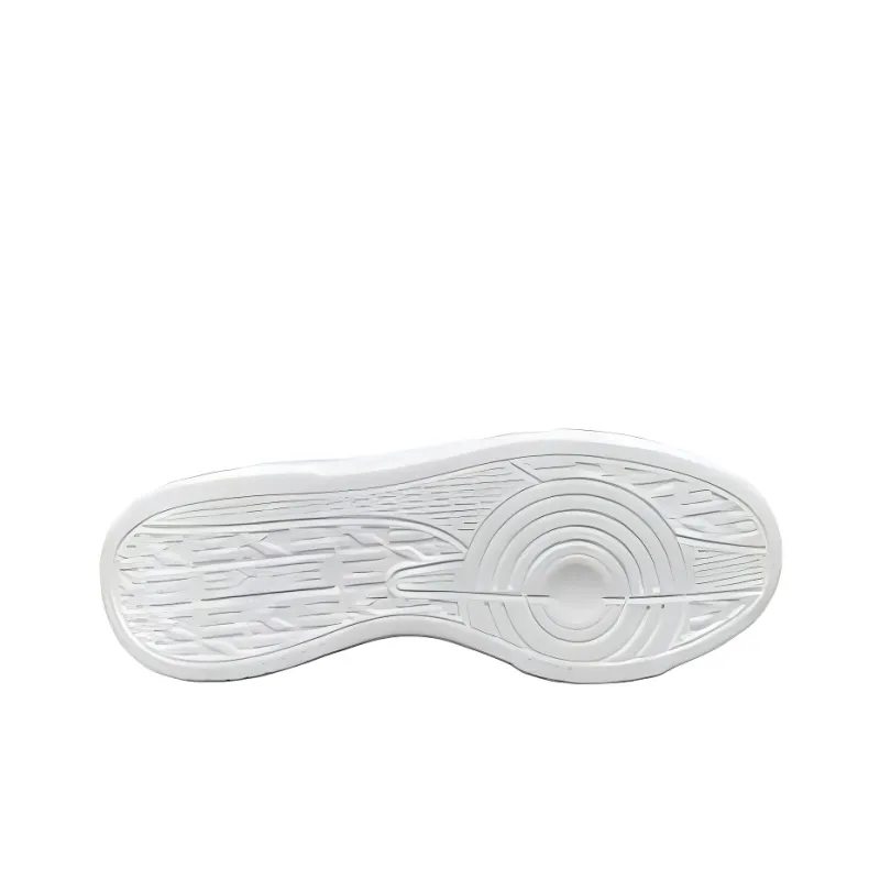 Erke Non slip Lightweight Low Top Skateboard Shoes Men's White Gray-3