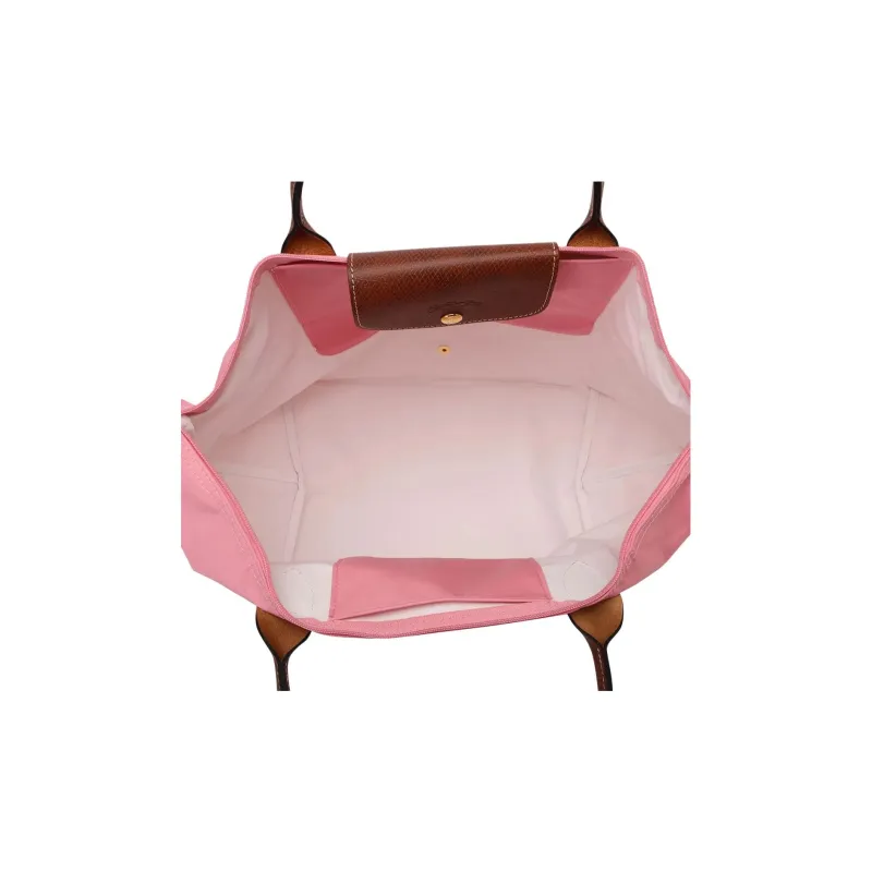 LONGCHAMP Le Pliage Nylon Handbag Medium Size Women's Cotton Candy Pink-4