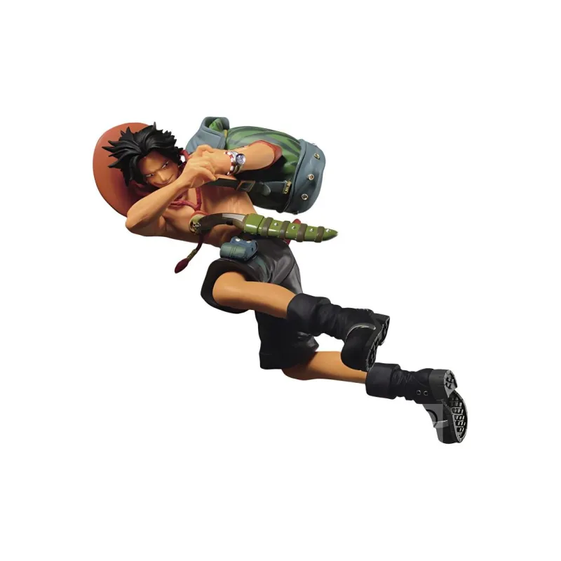 BANPRESTO Portgas D. Ace Glass Factory One Piece Styling King Bonus Gifts 9cm-2
