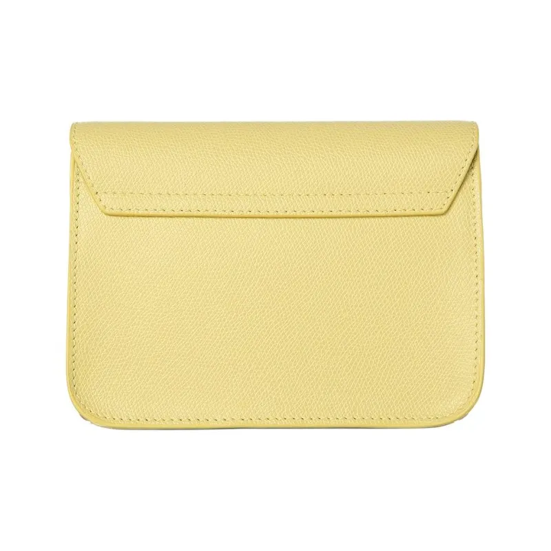 Furla Cow Leather Small Square Bag Shoulder Bag Crossbody Bag Mini Women's Lemon-2
