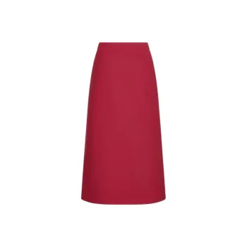 DIOR Casual Long Skirt Women's Red