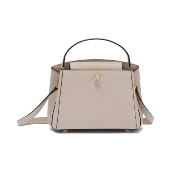 Valextra Brera Calfskin Shoulder Bag, Crossbody Bag, Handbag Mini Women's Nude