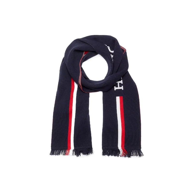 Tommy Hilfiger Knit Scarves Men's Marine Blue-0