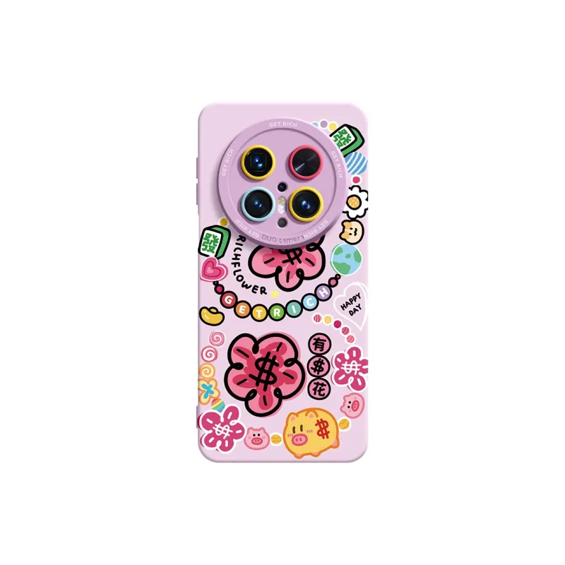 SUPER MOUSE Silicone Material Phone Cases Compatibility Huawei Mate 70/60/50/40/30/Pro Cute Style Couple Artistic-9