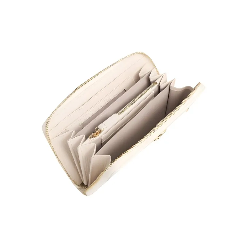 COCCINELLE C me Leather Wallet Women's White-2