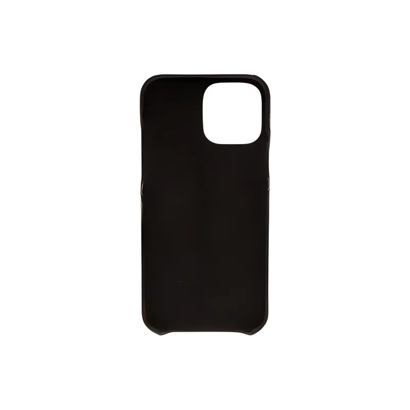 Valextra Millepunte Calfskin IPhone 13 Pro Max Protective Cover, Phone Case, Bag, Accessory Unisex Smoke Blue-1