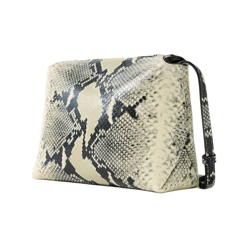 KHAITE Lina Calfskin Shoulder Bag Medium Size Women's Light Green/Black-1
