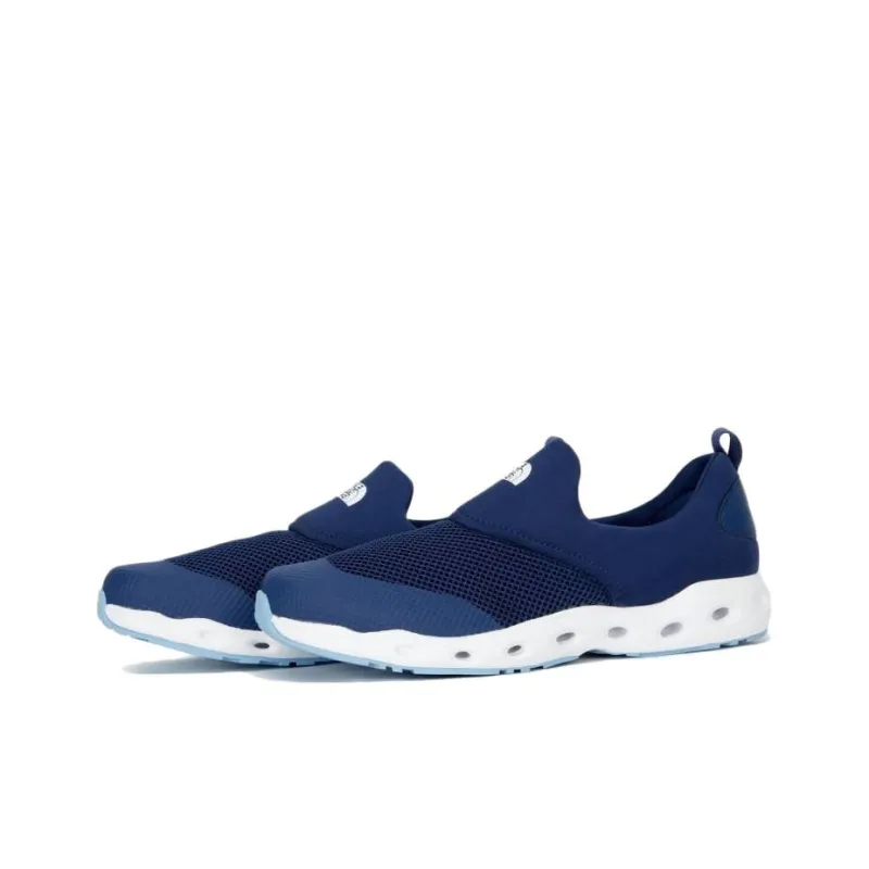 THE NORTH FACE Summer Slip On Anti Slip Wear Resistant Low Top Casual Shoes Unisex Blue-3