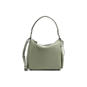 COACH Shay Canvas With Leather Handbag, Crossbody Bag, Shoulder Bag Tubas Women's Haze Green