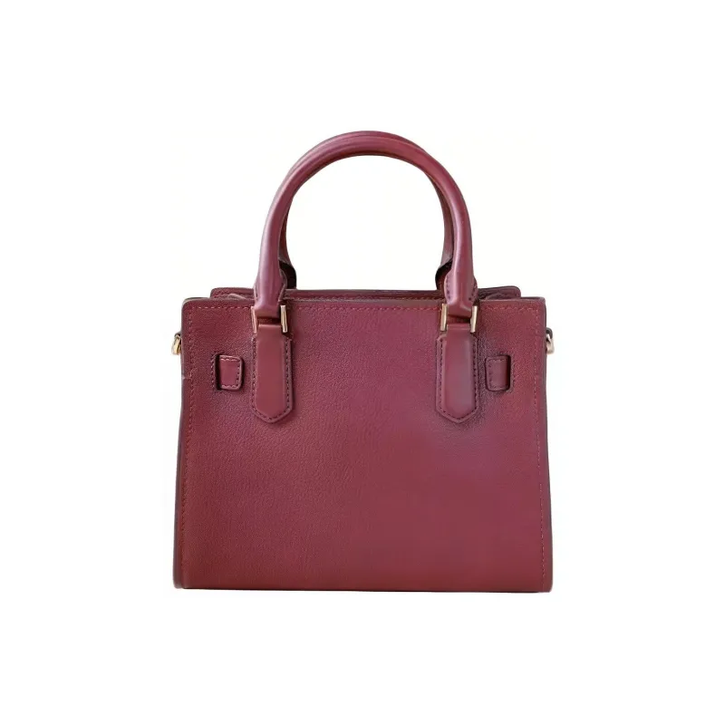 MICHAEL KORS Leather Shoulder Bag Crossbody Bag Handbag Women's Burgundy-2