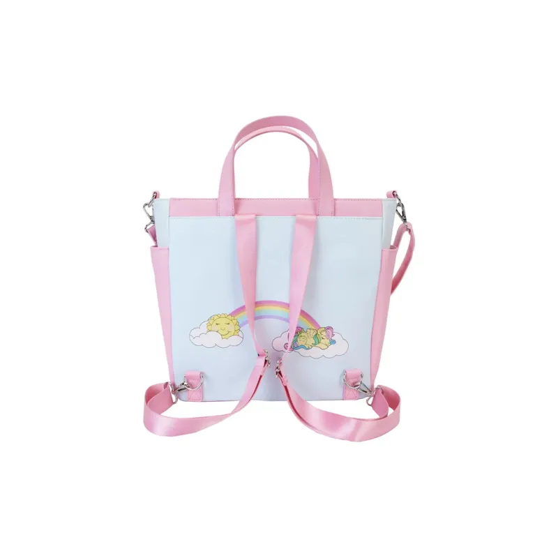 Loungefly Artificial Leather Handbag Women's Blue Pink Patchwork-2