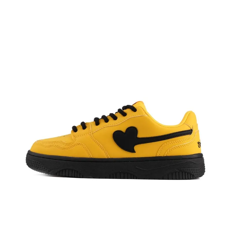 AND U Heart Shoes Slip Resistant Original Aspiration Skateboard Shoes Unisex-0