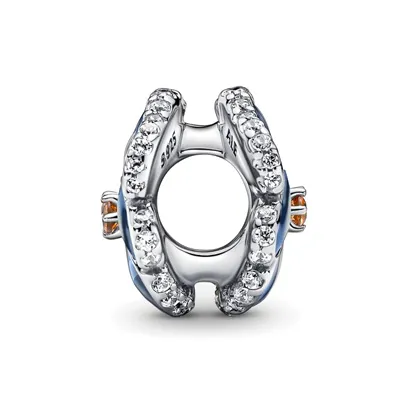Pandora MOMENTS Bead Ornament Women's Silver-3