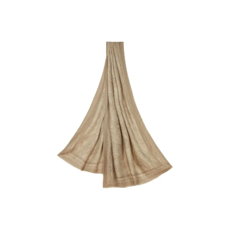 ETRO Viscose, Cashmere Scarves Unisex Apricot-0