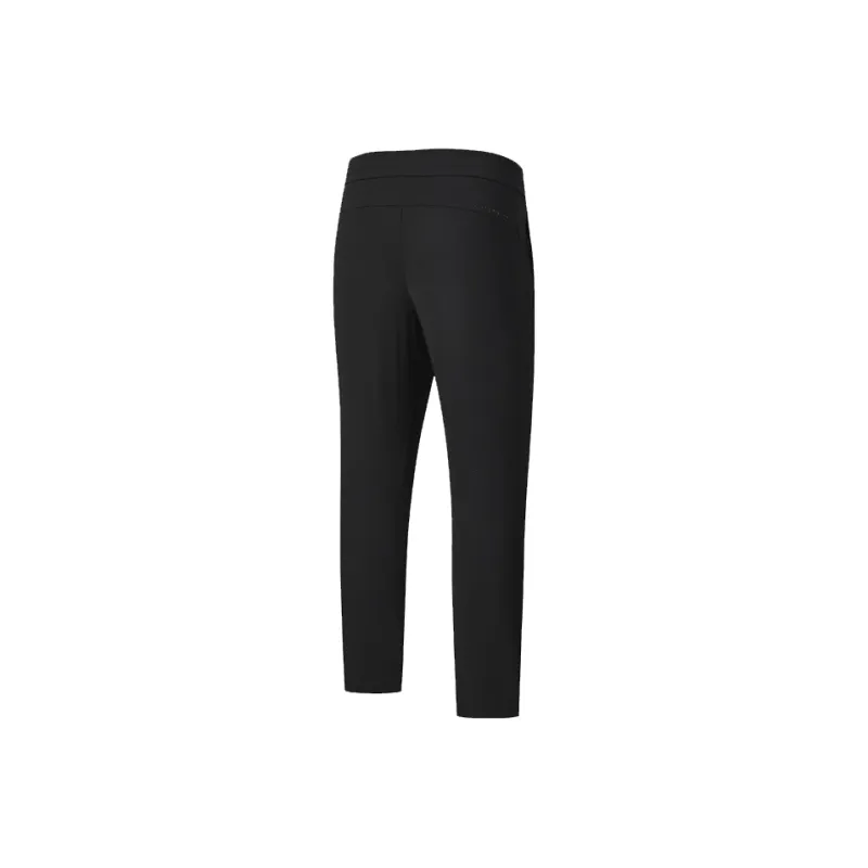 FILA Knitted Sweatpants Men Pitch Black-1