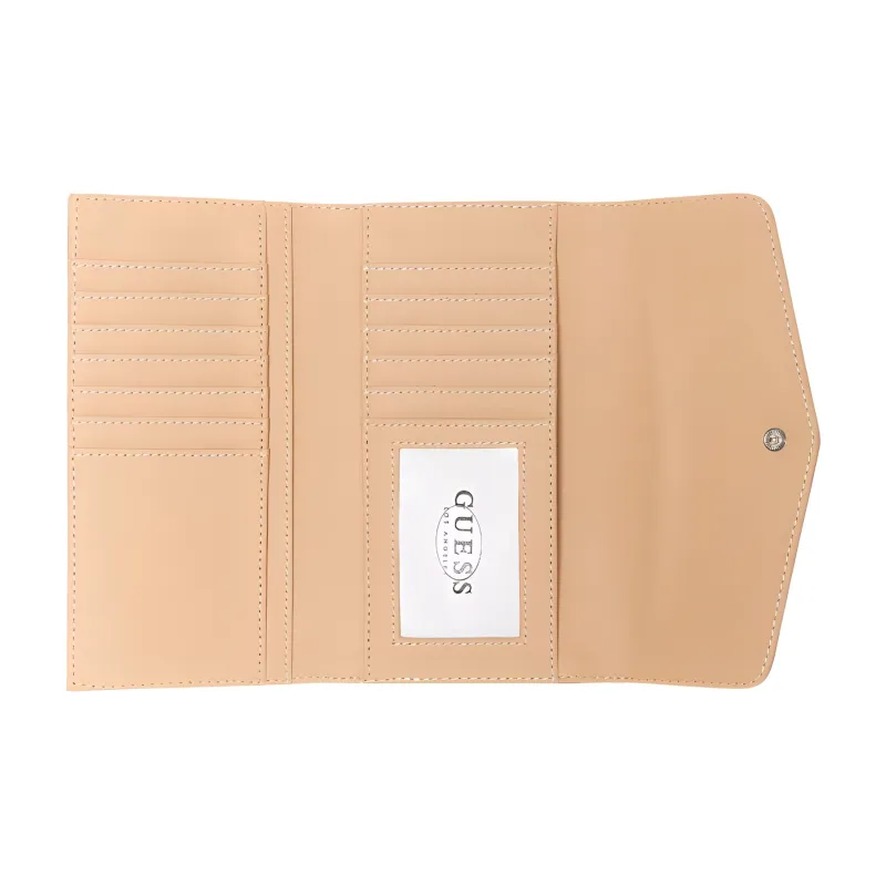 GUESS Fabric Clutch Women's Pink-2
