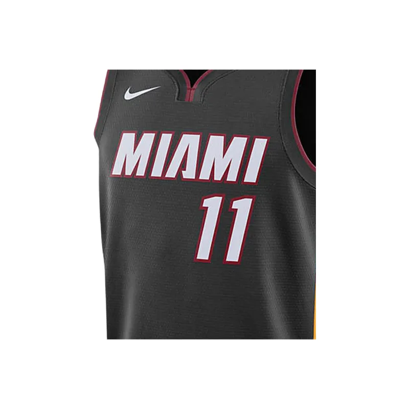 Nike Icon Classic Miami Heat Icon Edition 2022/23 Basketball Jerseys Men's Black-3