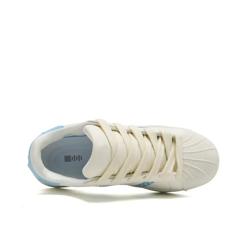 Circle Small Low Top Skateboard Shoes Unisex-4