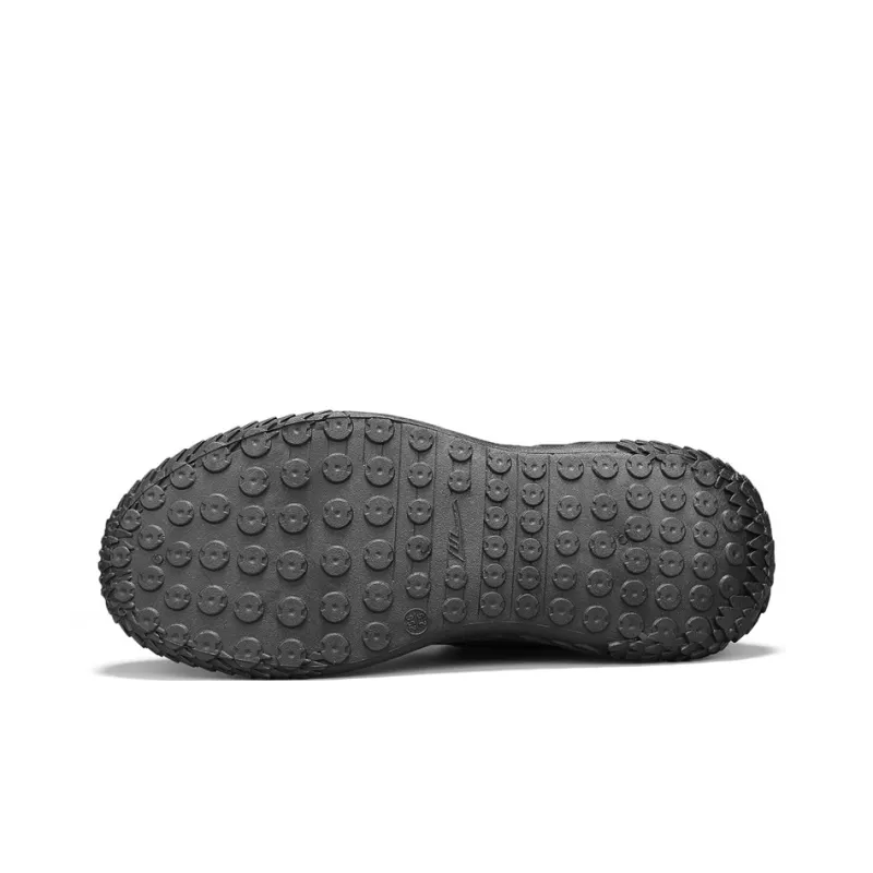 Warrior Slip on Slip on Shoes Abrasion Resistant Lightweight Slip Resistant Low Top Casual Shoes Men Black-5