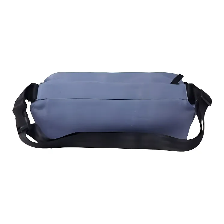 New Era MLB Collaboration Fabric One Shoulder Crossbody Fanny Pack Men's Denim Blue-2
