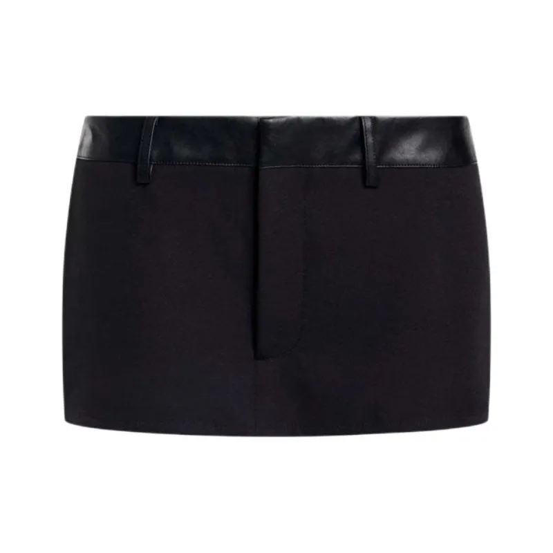 Lioness RHODE MINI INK Denim Short Skirts Women's-0