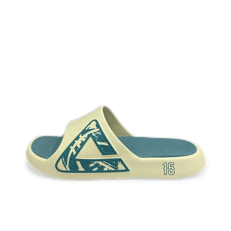 PEAK Tai Ji1.0 Totem Graffiti Slip-Resistant Abrasion-Resistant Slide Slippers Unisex-12