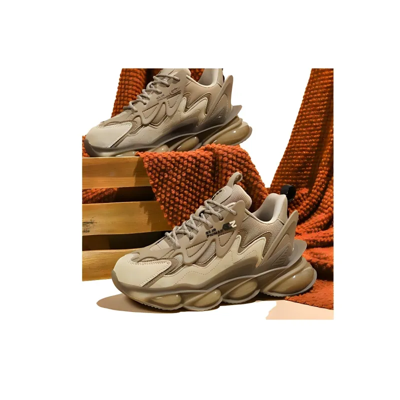 Cuzzi GZJD Fashion Trendy Shoes Height Increasing Abrasion Resistant Low Top Chunky Sneakers Unisex-17