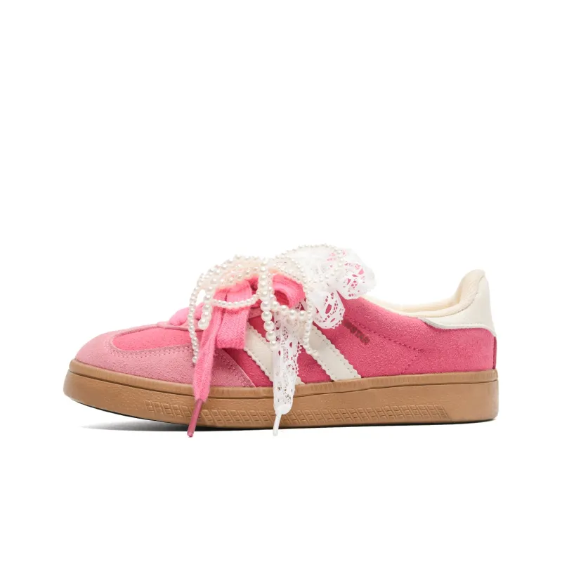 Circle Small Coverage Abrasion Resistant Lightweight Low Top Skateboard Shoes Women's-43