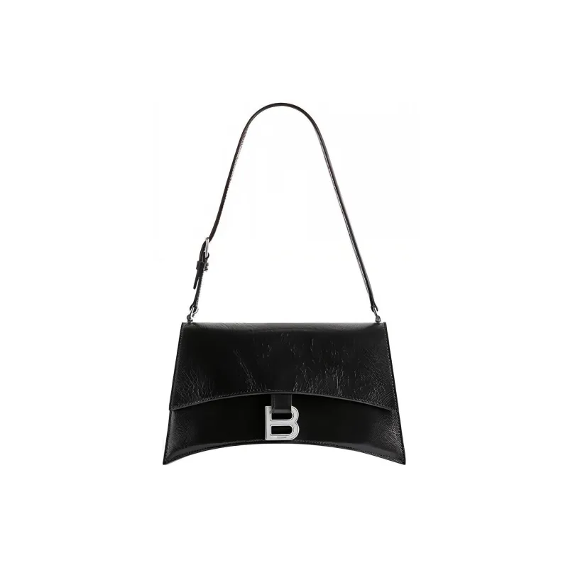Balenciaga Crush Sling Foldover Top Small Shoulder Bag-0
