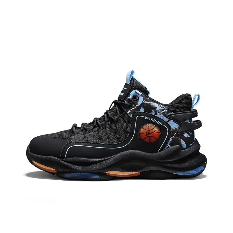 Warrior Cushioning Anti-Rollover Slip-Resistant Basketball Shoes Men's-14