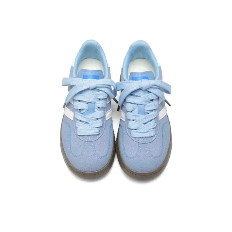 SHUXIAOBEI Vintage German Army Trainers Cushioning, Wear Resistant Low Top Skateboard Shoes Women's-20